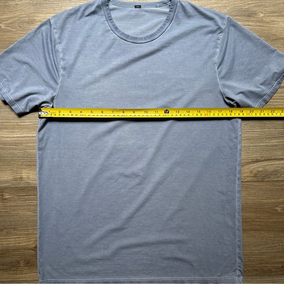 lululemon | Fundamental T-Shirt in Breeze Dye Blue (Small) - Picture 5 of 13